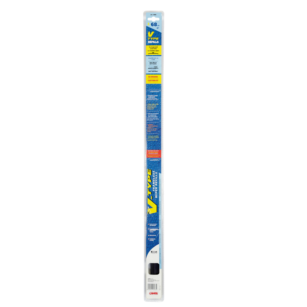 Εικόνα 2 από 2 — ΛΑΣΤΙΧΑ ΥΑΛΟΚΑΘΑΡΙΣΤΗΡΩΝ VALEO REFILL ΓΡΑΦΙΤΗΣ 68cm (27”) 2ΤΕΜ.