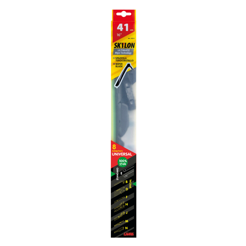 Εικόνα 5 από 5 — Lampa – Υαλοκαθαριστήρας Skylon Multi-Fit System 41 cm (16″), προηγμένος αεροδυναμικός σχεδιασμός για αθόρυβη και αποτελεσματική σάρωση – 1 Τεμ. (L1931.5)