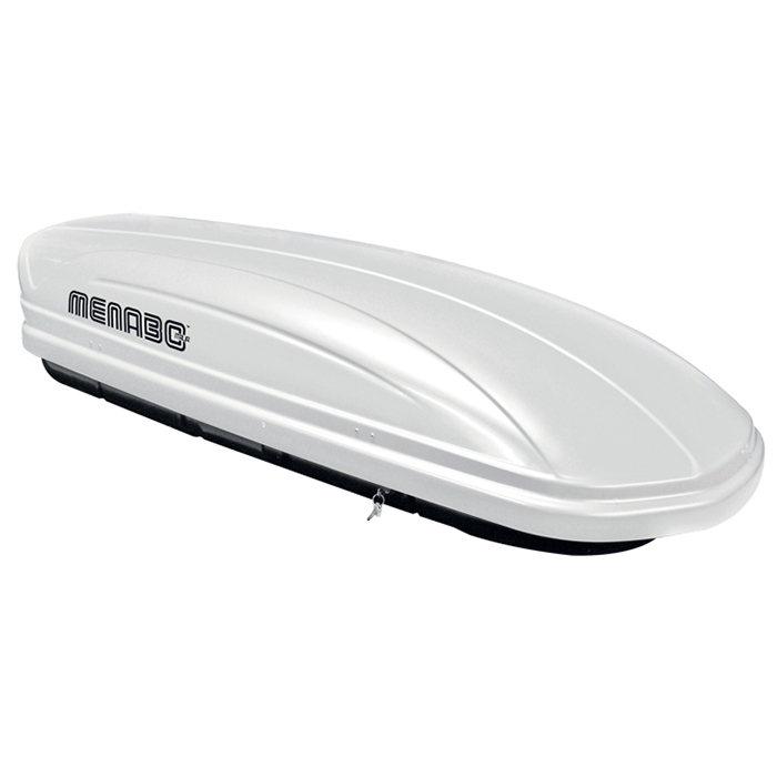 Εικόνα 1 από 4 — ΜΠΑΓΚΑΖΙΕΡΑ ΟΡΟΦΗΣ MANIA 460 WHITE ΛΕΥΚΗ ΜΕ ΓΥΑΛΙΣΤΕΡΗ ΥΦΗ MENABO