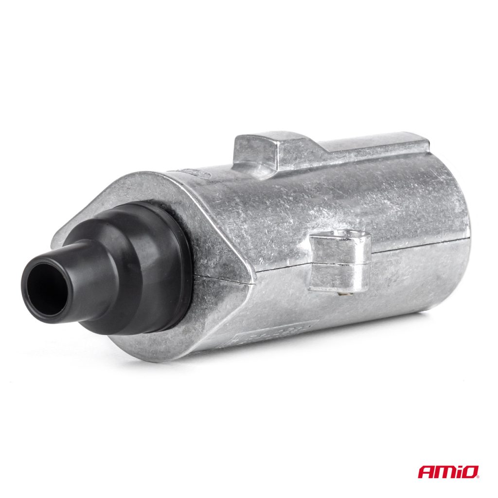 Εικόνα 2 από 5 — Amio – Πρίζα Κοτσαδόρου 24V 7PIN Type S Αλουμινίου Heavy Duty για Ασφαλή Σύνδεση & Καθημερινή Χρήση – 1 Τεμ. (04791/AM)