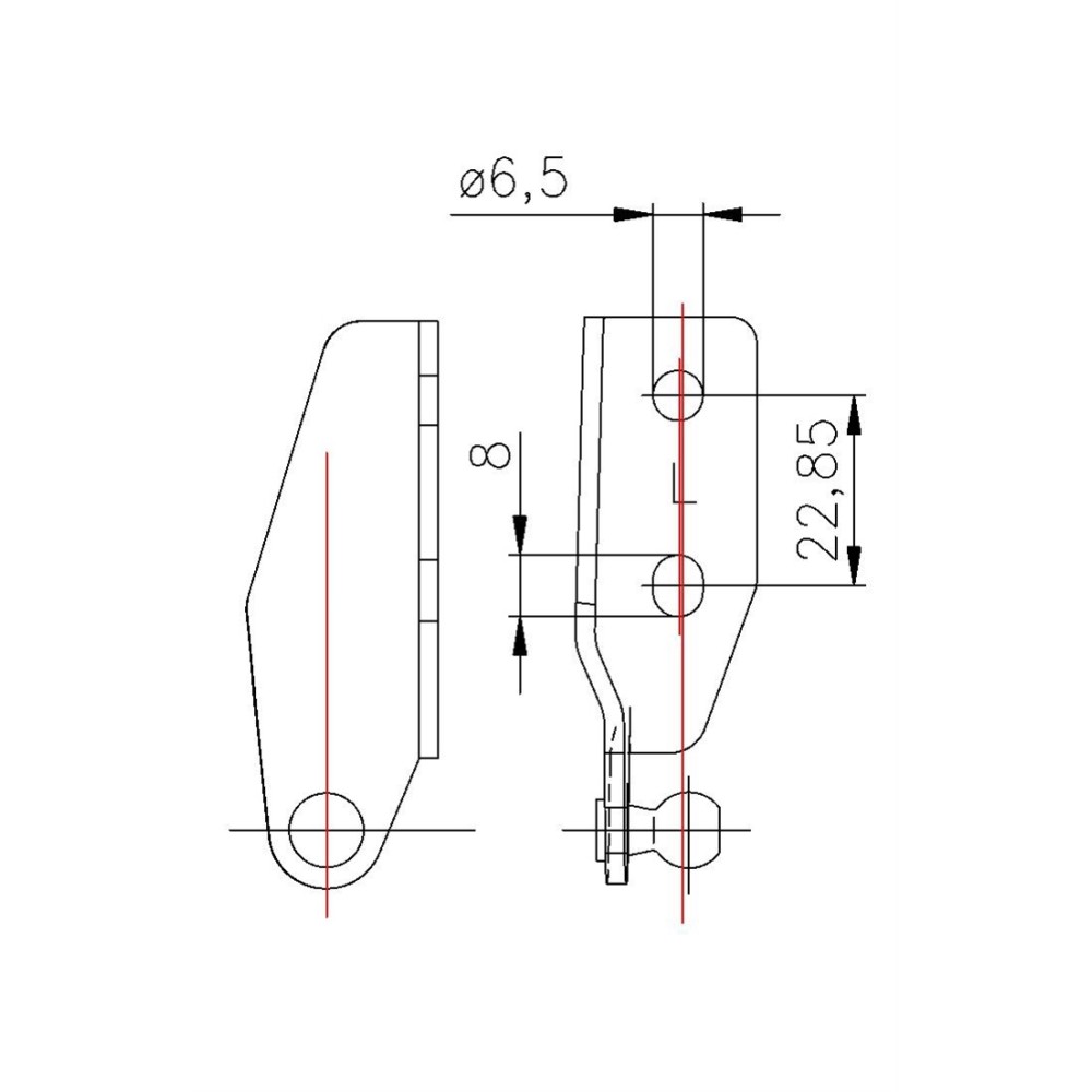 Εικόνα 3 από 3 — Αμορτισέρ Πορτ Μπαγκάζ Mazda 323 1998-2004 HB (αριστερά) 1τμχ Fa Krosno