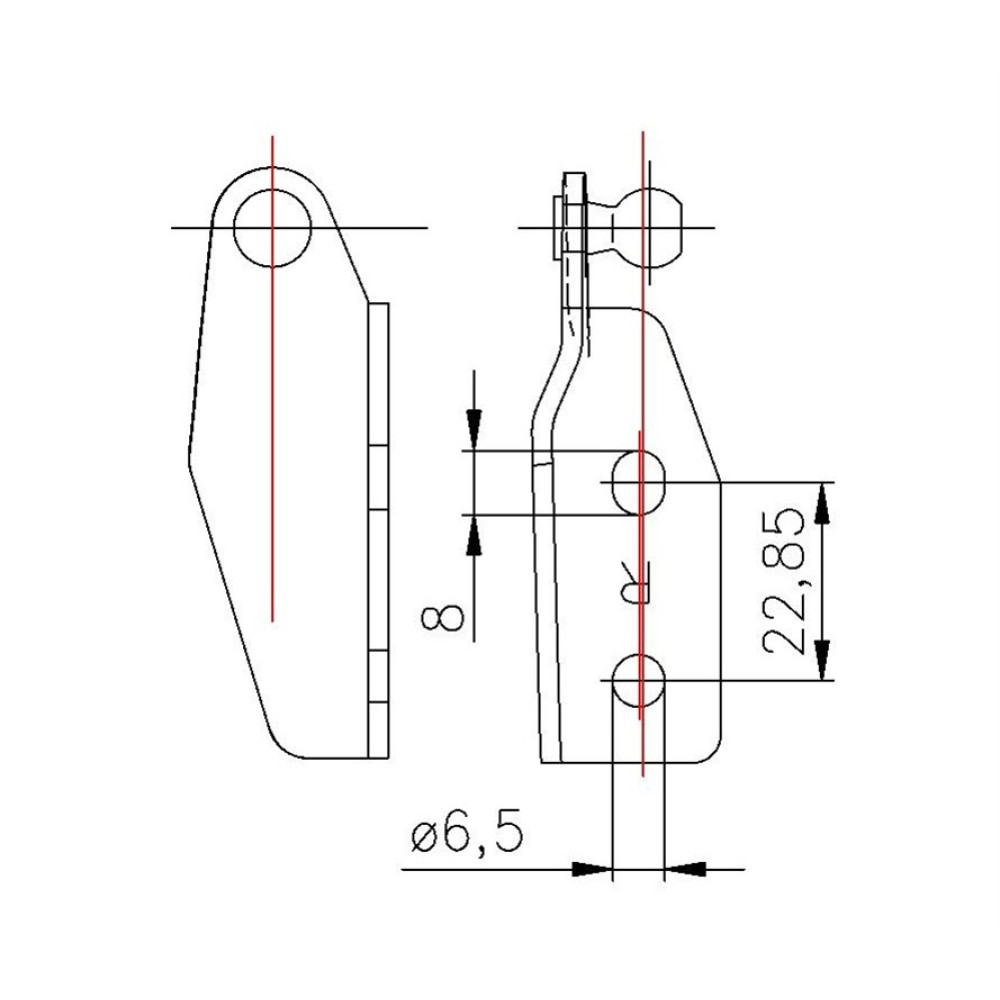 Εικόνα 3 από 3 — Αμορτισέρ Πορτ Μπαγκάζ Mazda 626V 1998-2002 SW (δεξιά) 1τμχ Fa Krosno