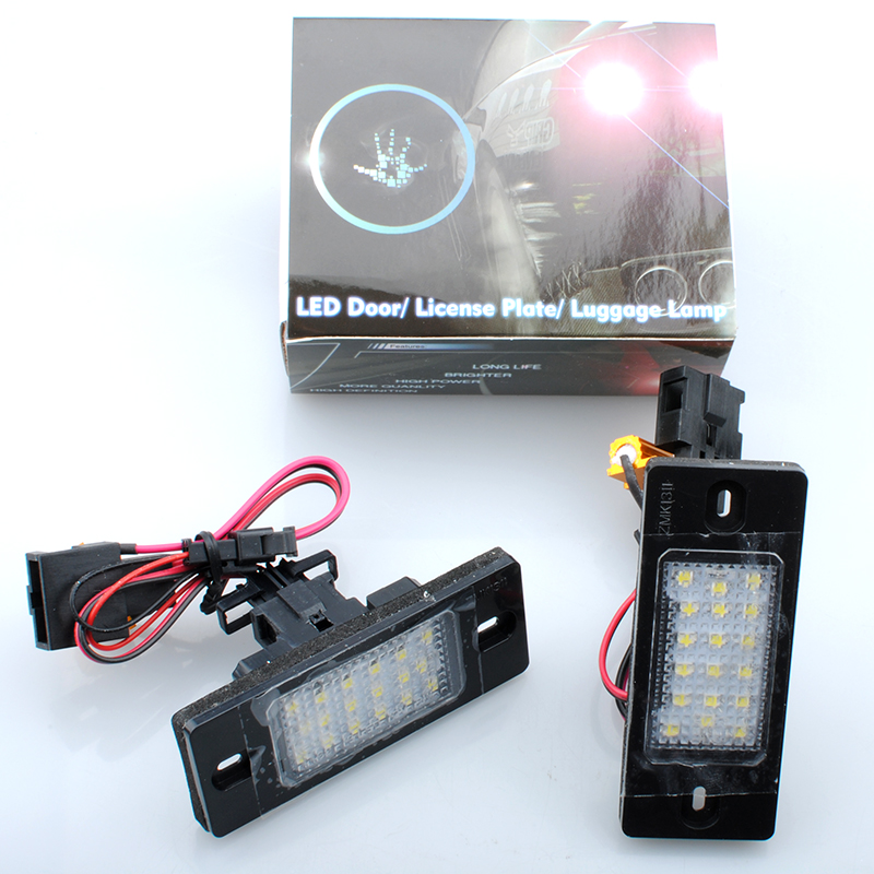 Εικόνα 3 από 3 — ΦΩΤΑ ΠΙΝΑΚΙΔΑΣ LED VW / PORSCHE / AUDI MTECH – 2 ΤΜΧ.