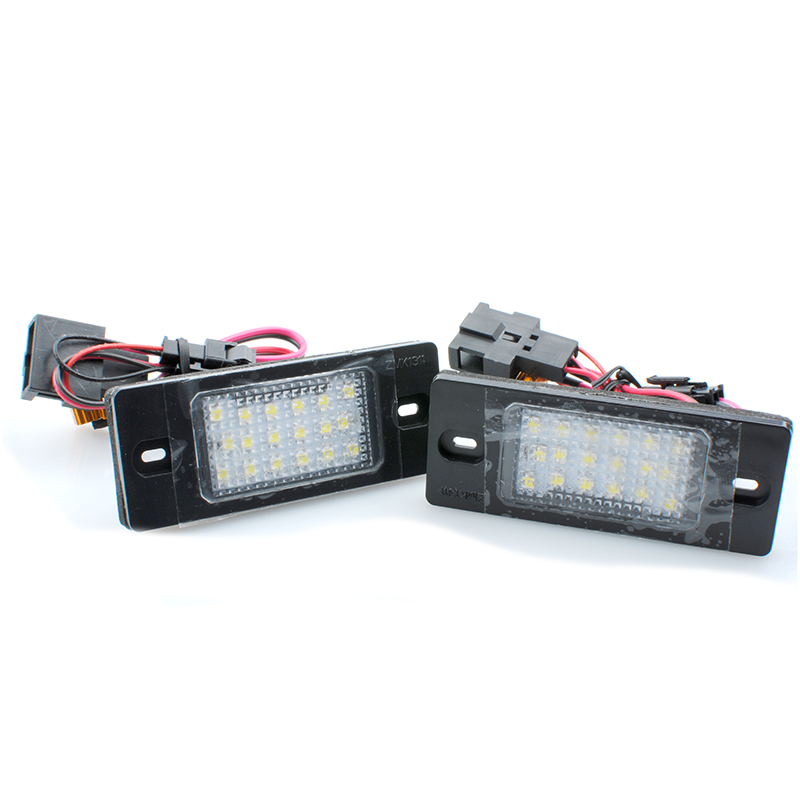 Εικόνα 1 από 3 — ΦΩΤΑ ΠΙΝΑΚΙΔΑΣ LED VW / PORSCHE / AUDI MTECH – 2 ΤΜΧ.