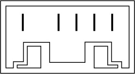 Εικόνα 2 από 2 — Διακόπτης Παραθύρων FIAT DOGAN Μονός 5PIN