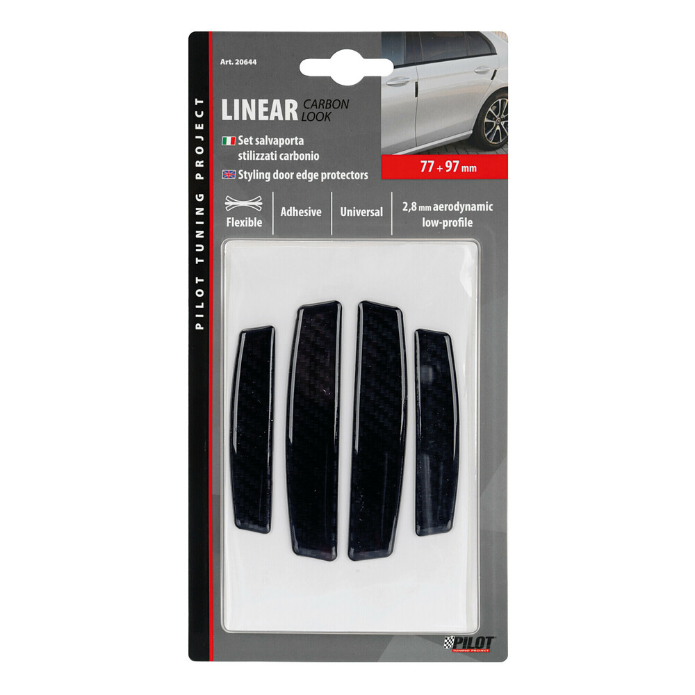 Εικόνα 3 από 3 — ΑΝΤΙΚΡΟΥΣΤΙΚΑ ΠΟΡΤΑΣ LINEAR CARBON LOOK 97+77mm ΠΑΧΟΥΣ 2,8mm 4ΤΕΜ.