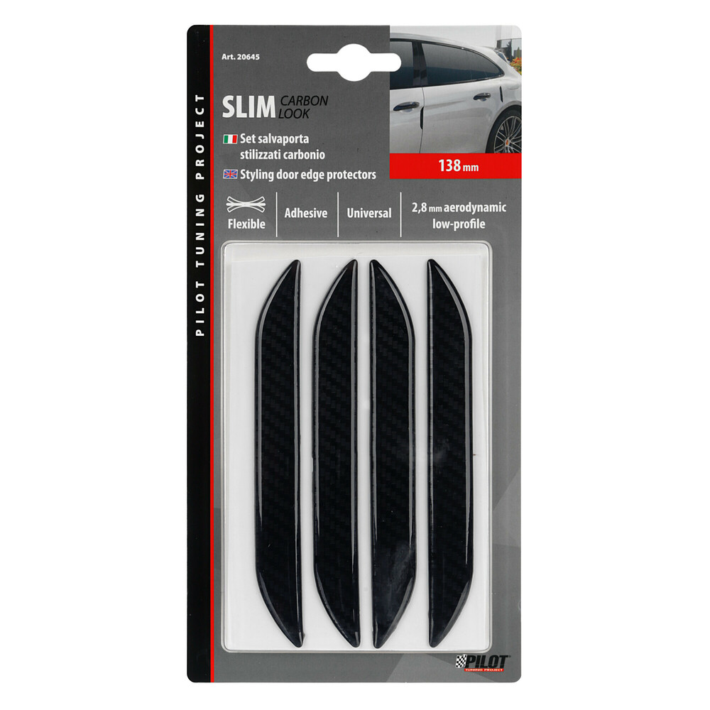 Εικόνα 3 από 3 — ΑΝΤΙΚΡΟΥΣΤΙΚΑ ΠΟΡΤΑΣ SLIM CARBON LOOK 138mm ΠΑΧΟΥΣ 2,8mm 4ΤΕΜ.