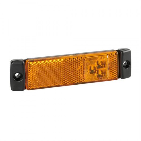 Εικόνα 1 από 3 — ΦΩΣ ΘΕΣΕΩΣ ΦΟΡΤΗΓΟΥ 24V 3LED ΠΟΡΤΟΚΑΛΙ 130x30mm 1ΤΕΜ.