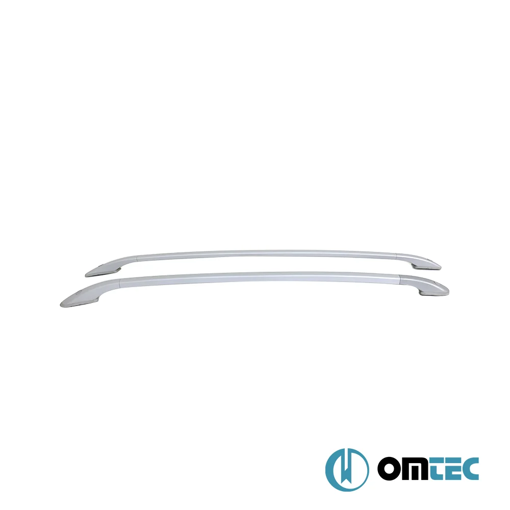 Εικόνα 3 από 3 — Omtec – Παράλληλες Μπάρες Οροφής Αλουμινίου για Fiat Panda 2003-2012, αναβαθμίστε αισθητικά την εμφάνιση του οχήματός σας – 2 Τεμ. (2501932/OM)