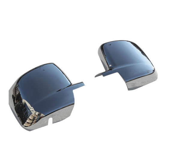 Εικόνα 1 από 1 — ΚΑΠΑΚΙΑ ΚΑΘΡΕΠΤΩΝ ΓΙΑ CITROEN NEMO MVN 225L 2003+ FIAT FIORINO/QUBO/PEUGEOT QUBO ΧΡΩΜΙΟ 2 ΤΕΜ. ΜΕΤΑΛΛΙΚΑ