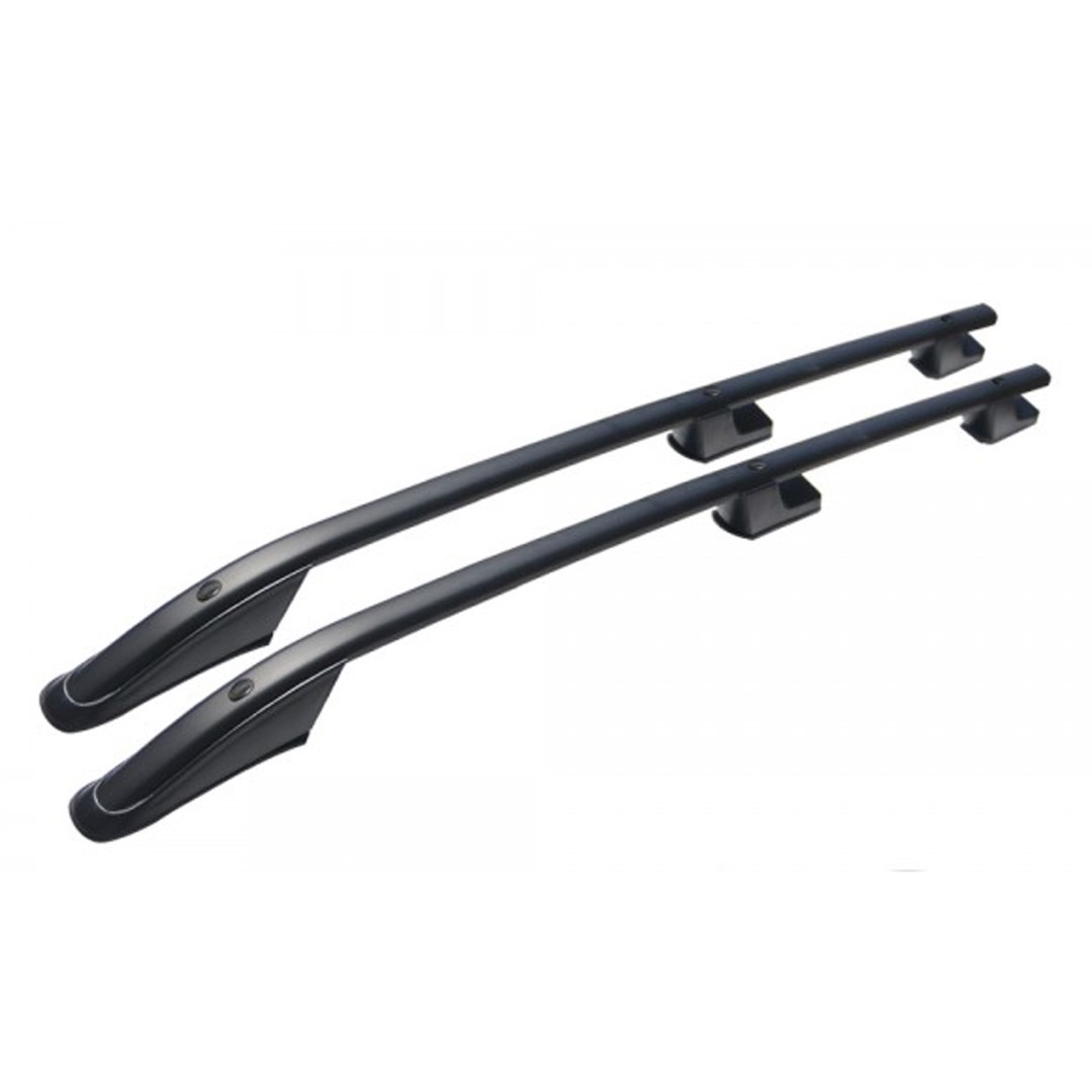 Εικόνα 1 από 3 — ΜΠΑΡΕΣ ΟΡΟΦΗΣ ΓΙΑ CITROEN NEMO 2008+ /PEUGEOT BIPPER 2008+ /FIAT FIORINO 2008+ ΠΑΡΑΛΛΗΛΕΣ ΑΛΟΥΜΙΝΙΟΥ 2 ΤΕΜ. ΜΑΥΡΕΣ
