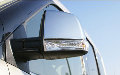 Εικόνα 1 από 2 — ΚΑΠΑΚΙΑ ΚΑΘΡΕΠΤΩΝ ΓΙΑ FIAT DOBLO II MVN 2010+OPEL COMBO D MVN 2012 + ΧΡΩΜΙΟ 2 ΤΕΜ. ΜΕΤΑΛΛΙΚΑ