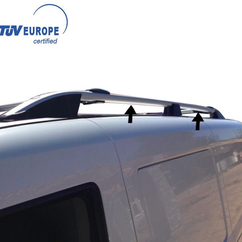 Εικόνα 1 από 2 — ΜΠΑΡΕΣ ΟΡΟΦΗΣ ΓΙΑ FIAT DOBLO 2010-2022 / OPEL COMBO 2010-2018 ΠΑΡΑΛΛΗΛΕΣ ΑΛΟΥΜΙΝΙΟΥ L1 ΑΣΗΜΙ