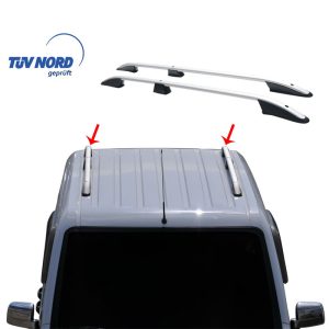 ΜΠΑΡΕΣ ΟΡΟΦΗΣ ΓΙΑ FORD TRANSIT CONNECT 02-14 ΠΑΡΑΛΛΗΛΕΣ ΑΛΟΥΜΙΝΙΟΥ L2 ΑΣΗΜΙ (ΜΟΝΟ ΔΙΑΚΟΣΜΗΤΙΚΕΣ)