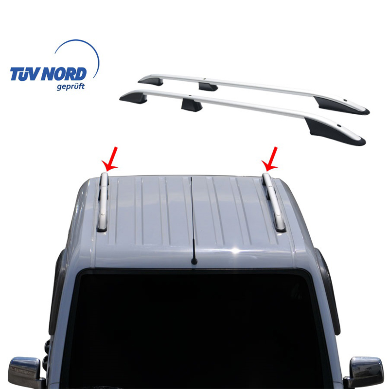 Εικόνα 1 από 2 — ΜΠΑΡΕΣ ΟΡΟΦΗΣ ΓΙΑ FORD TRANSIT CONNECT 02-14 ΠΑΡΑΛΛΗΛΕΣ ΑΛΟΥΜΙΝΙΟΥ L2 ΑΣΗΜΙ (ΜΟΝΟ ΔΙΑΚΟΣΜΗΤΙΚΕΣ)