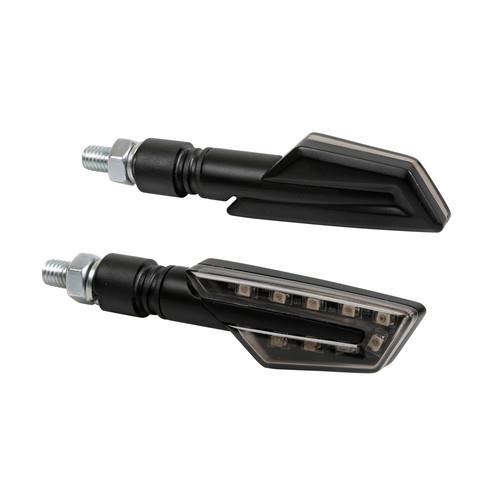 Εικόνα 1 από 3 — ΦΛΑΣ ΜΟΤΟ CICLON ΜΑΥΡΑ 12V SMD LED 91x25mm