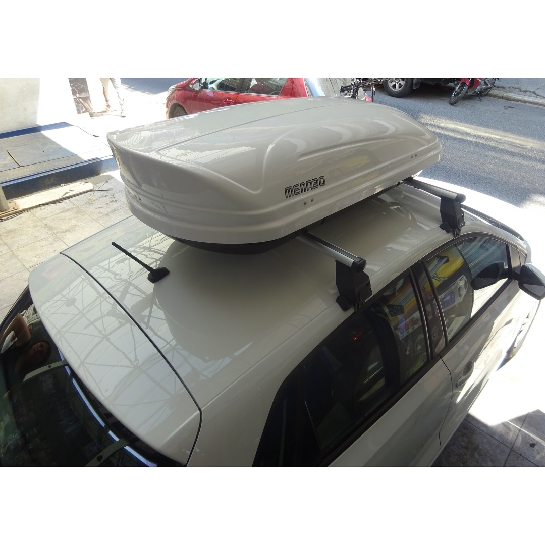 Εικόνα 4 από 9 — ΜΠΑΓΚΑΖΙΕΡΑ ΟΡΟΦΗΣ MANIA 400 WHITE ΛΕΥΚΗ ΜΕ ΓΥΑΛΙΣΤΕΡΗ ΥΦΗ MENABO