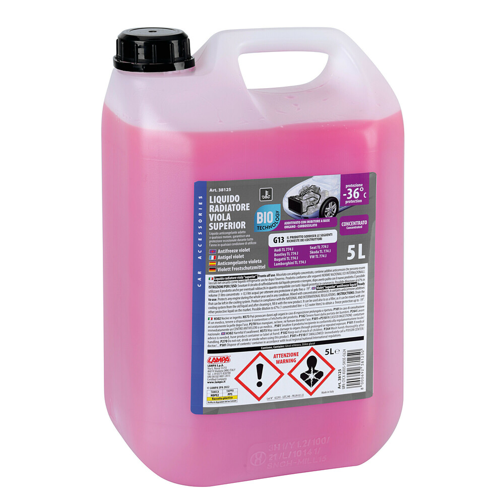 Εικόνα 1 από 1 — ΑΝΤΙΨΥΚΤΙΚΟ SUPERIOR-VIOLET -36°C 5LT G13  ΣΥΜΠΩΚΝΩΜΕΝΟ BIOTECHNOLOGY (ΠΑΡΑΦΛΟΥ) LAMPA  – 1 TEM.