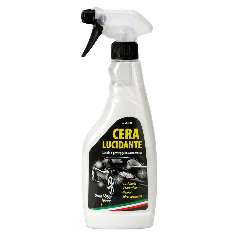 Εικόνα 1 από 1 — ΚΕΡΙ ΓΥΑΛΙΣΜΑΤΟΣ ΣΕ ΣΠΡΕΙ GRAN PREE 500ml LAMPA – 1 ΤΕΜ