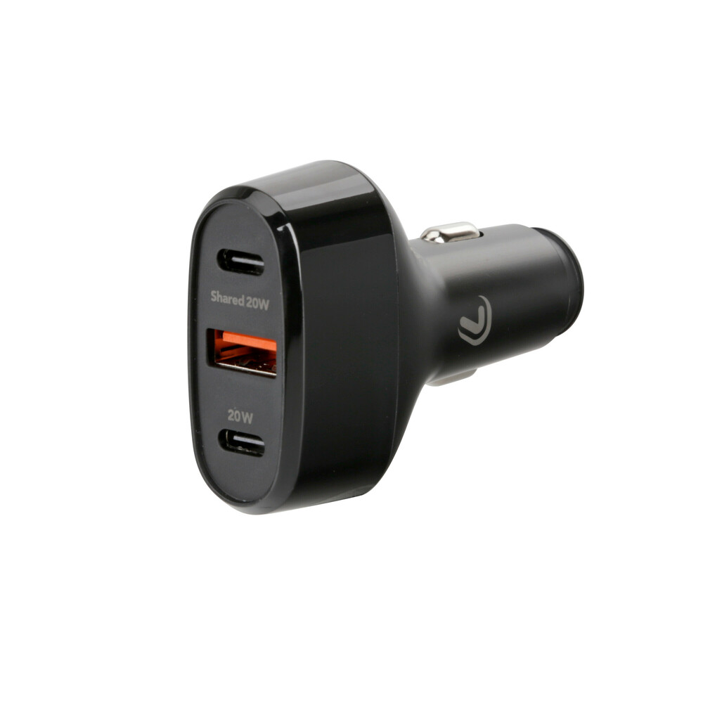 Εικόνα 2 από 4 — ΦΟΡΤΙΣΤΗΣ ΑΝΑΠΤΗΡΑ 12/24V MAX 40W ΜΕ 1 ΘΥΡΑ USB A & 2 ΘΥΡΕΣ USB C FAST CHARGE ΜΑΥΡΟΣ ROCKET 3 PRO LAMPA – 1 TEM.