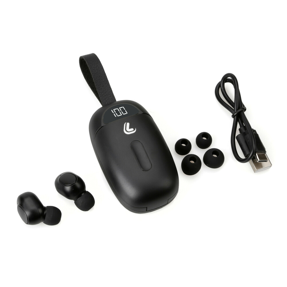 Εικόνα 2 από 5 — ΑΚΟΥΣΤΙΚΑ ΑΣΥΡΜΑΤΑ BLUETOOTH ΜΕ ΘΗΚΗ +ΚΑΛΩΔΙΟ ΦΟΡΤΙΣΗΣ USB(ΜΟΥΣΙΚΗ/ΚΛΗΣΕΙΣ/ΜΙΚΡΟΦΩΝΟ) ΜΑΥΡΟ EKKO5.0​ LAMPA – 1 TEM.