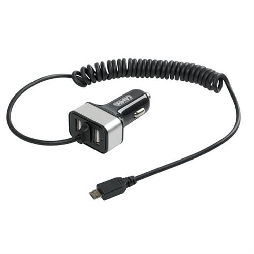 Εικόνα 1 από 7 — ΑΝΤΑΠΤΟΡΑΣ ΑΝΑΠΤΗΡΑ 12/24V ΜΕ 2 USB ΚΑΙ ΚΑΛΩΔΙΟ ΦΟΡΤΙΣΗΣ MICRO USB