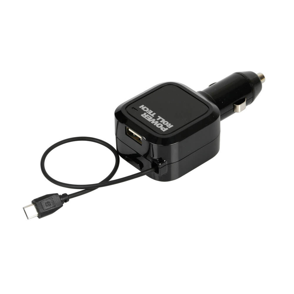 Εικόνα 2 από 9 — ΑΝΤΑΠΤΟΡΑΣ ΑΝΑΠΤΗΡΑ 12/24V ΜΕ 1 USB ΚΑΙ ΚΑΛΩΔΙΟ ΦΟΡΤΙΣΗΣ MICRO USB 90cm 3100mA FAST CHARGER
