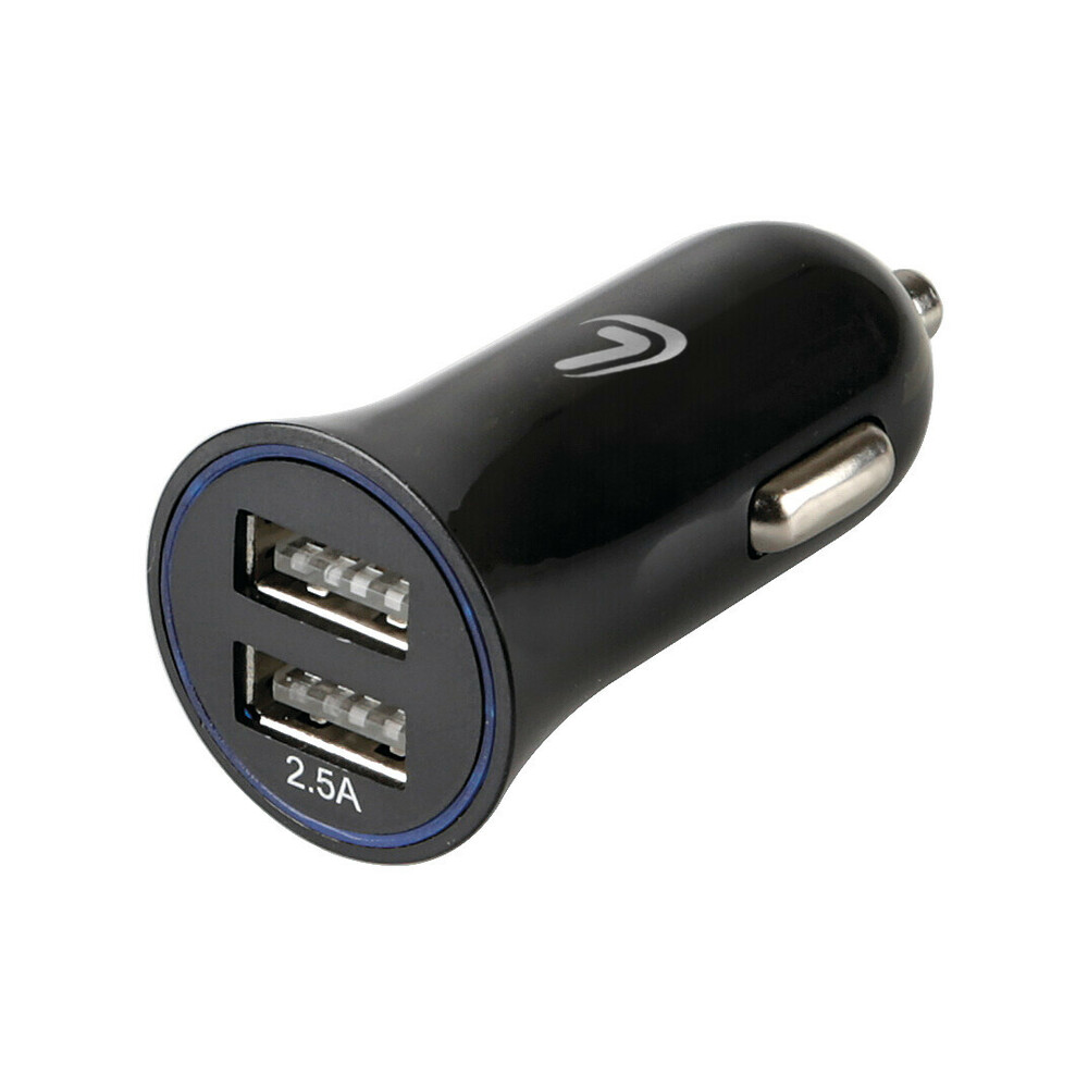 Εικόνα 1 από 5 — ΑΝΤΑΠΤΟΡΑΣ ΑΝΑΠΤΗΡΑ ΜΕ 2 USB 12/24V 2500 mA LED PLUG-IN 2 (Φ 25mm / ΜΗΚΟΣ 51mm)