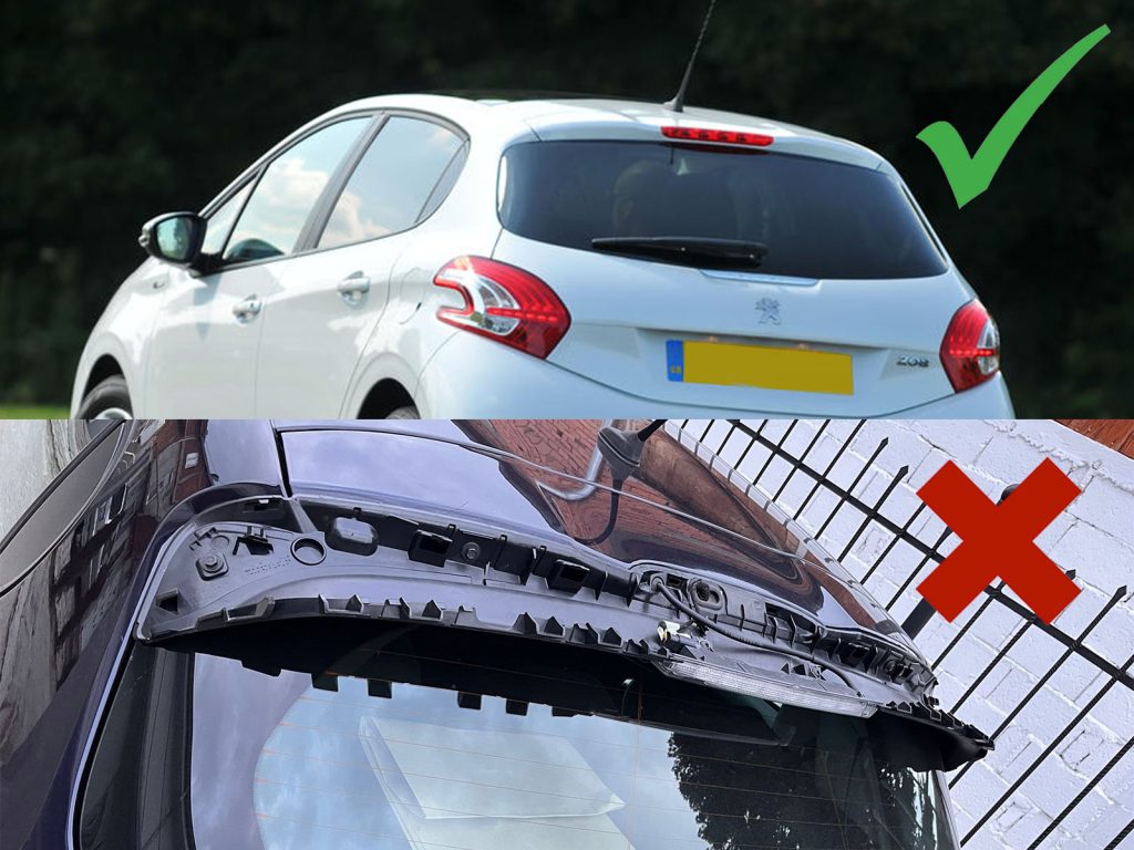 Εικόνα 6 από 7 — Motordrome – Αεροτομή Οροφής για Peugeot 208 Mk1 (2012-2019) – 1 Τεμ.  (A-397)