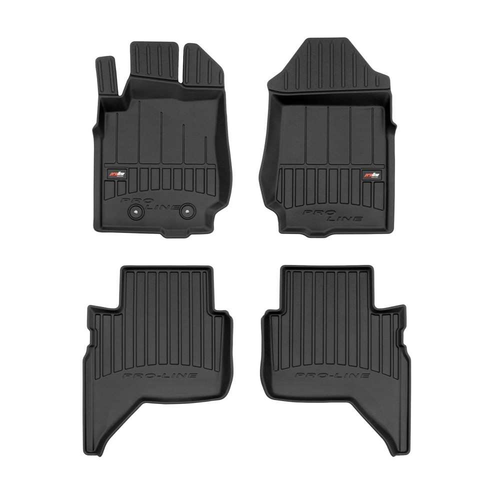 Εικόνα 1 από 1 — Πατάκια Αυτοκινήτου ProLine Ford Ranger Double Cab 2015-2022 4τμχ Frogum