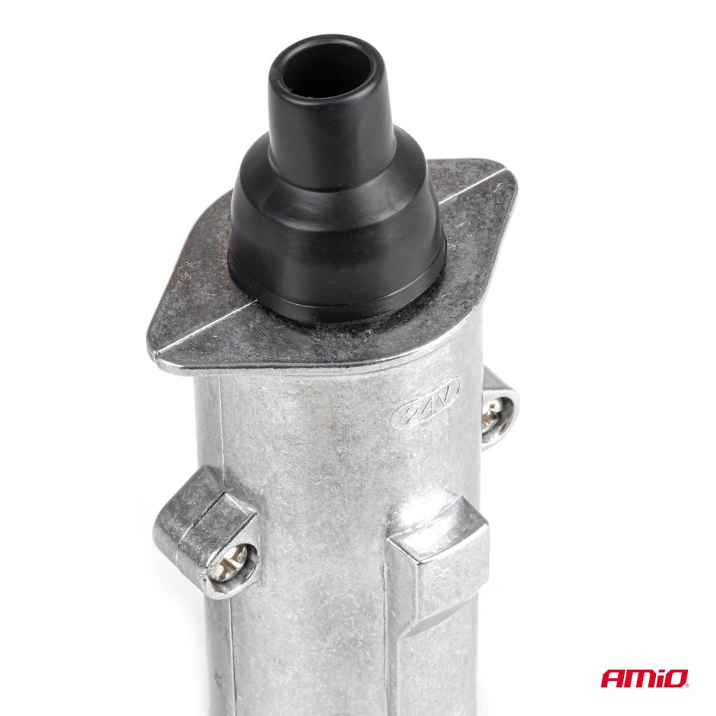 Εικόνα 4 από 5 — Amio – Πρίζα Κοτσαδόρου 24V 7PIN Type S Αλουμινίου Heavy Duty για Ασφαλή Σύνδεση & Καθημερινή Χρήση – 1 Τεμ. (04791/AM)