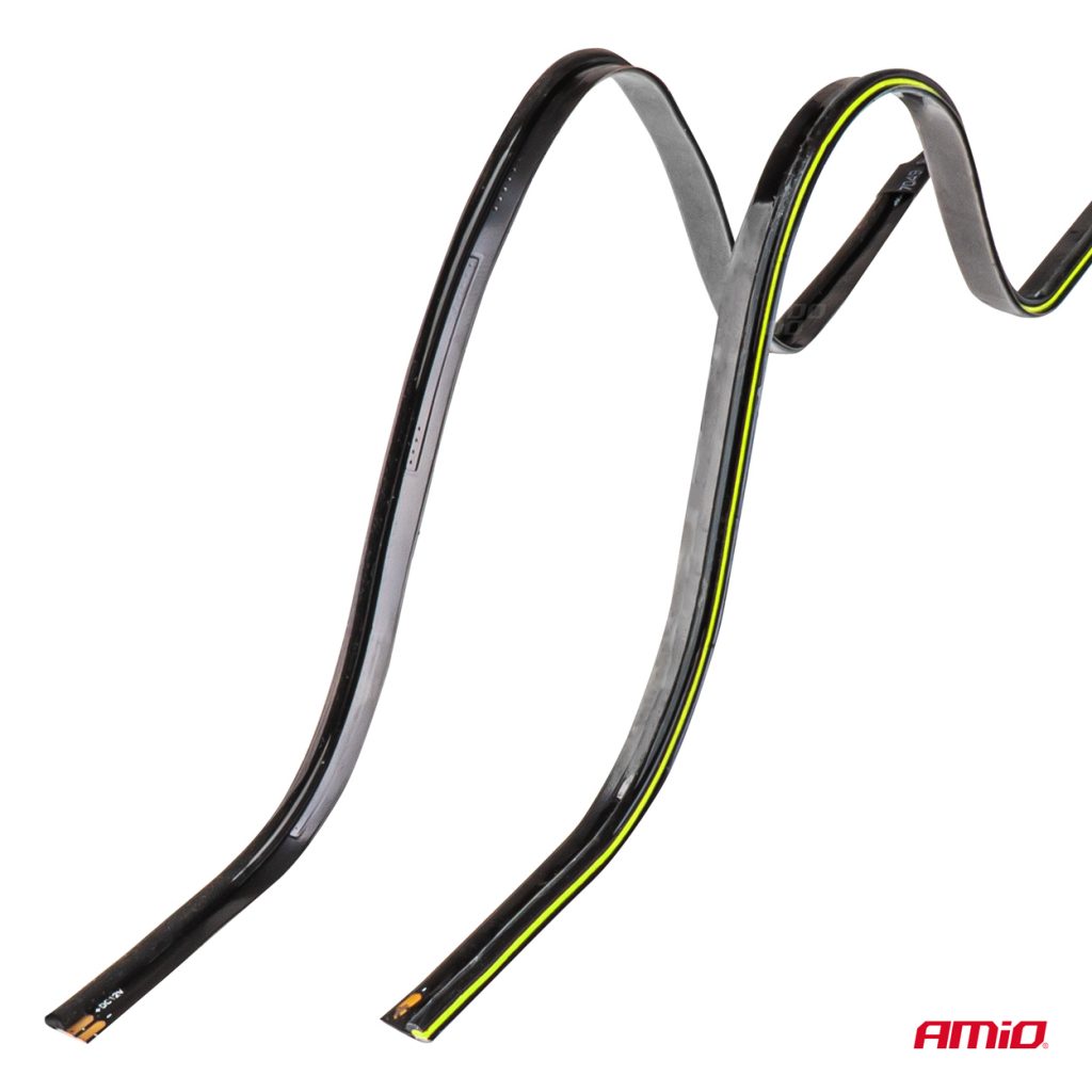 Εικόνα 4 από 9 — Amio – Ταινία LED COB 12V Πράσινη 2x30cm Flexible Πλαϊνού Φωτισμού για Σήμανση & Εντυπωσιακό Φως – Σετ 2 Τεμ. (04577/AM)