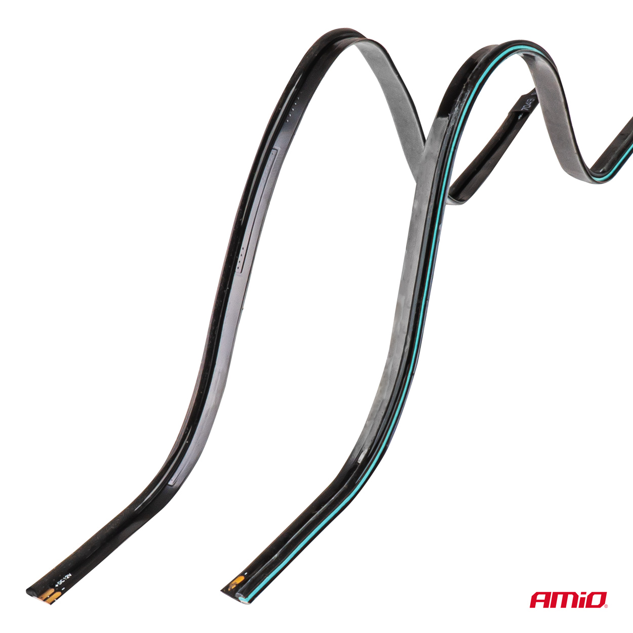 Εικόνα 4 από 9 — Amio – Ταινία LED COB 12V Μπλε 2x30cm Flexible Πλαϊνού Φωτισμού για Σήμανση & Dynamic Look – Σετ 2 Τεμ. (04578/AM)