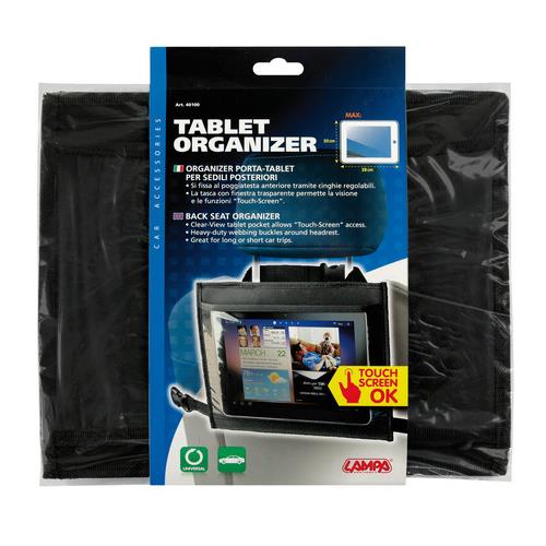 Εικόνα 6 από 6 — ΘΗΚΗ ORGANIZER ΓΙΑ TABLET ΜΕ ΚΛΙΠΣ ΣΥΓΚΡΑΤΗΣΗΣ ΣΤΟ ΚΑΘΙΣΜΑ ΤΟΥ ΑΥΤΟΚΙΝΗΤΟΥ