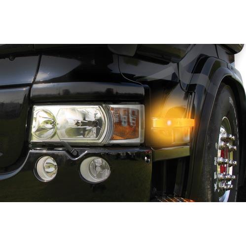 Εικόνα 3 από 3 — ΦΩΣ ΟΓΚΟΥ 12/24V LED ΠΟΡΤΟΚΑΛΙ ΣΤΡΟΓΓΥΛΟ 19,5mm 1ΤΕΜ.
