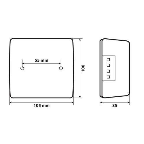 Εικόνα 3 από 7 — ΑΡΙΣΤΕΡΟ ΠΙΣΩ ΦΑΝΑΡΙ 12/24V C-LED LOOK (25 LED) – 1ΤΕΜ.
