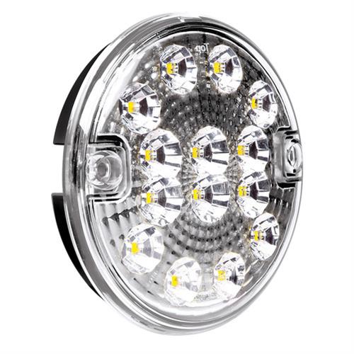 Εικόνα 1 από 5 — ΦΩΣ ΦΟΡΤΗΓΟΥ ΠΙΣΩ 12/24V 14LED ΔΙΑΦΑΝΟ ΣΤΡΟΓΓΥΛΟ 140mm 1ΤΕΜ.