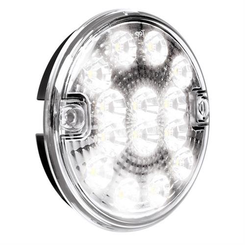 Εικόνα 2 από 5 — ΦΩΣ ΦΟΡΤΗΓΟΥ ΠΙΣΩ 12/24V 14LED ΔΙΑΦΑΝΟ ΣΤΡΟΓΓΥΛΟ 140mm 1ΤΕΜ.