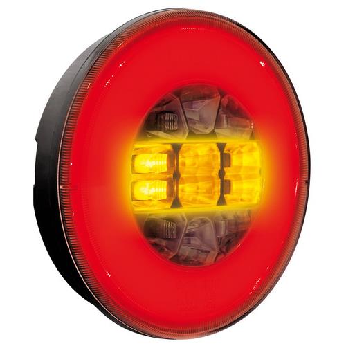 Εικόνα 3 από 7 — ΦΩΣ ΦΟΡΤΗΓΟΥ ΠΙΣΩ 12/24V O-LED 29LED 3 ΧΡΗΣΕΩΝ ΣΤΡΟΓΓΥΛΟ 140mm 1ΤΕΜ.