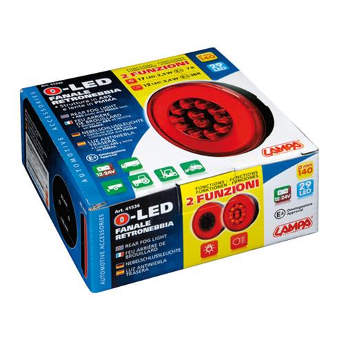 Εικόνα 4 από 4 — ΦΩΣ ΦΟΡΤΗΓΟΥ ΠΙΣΩ 12/24V O-LED 29LED 2ΧΡΗΣΕΩΝ ΣΤΡΟΓΓΥΛΟ 140mm 1ΤΕΜ.