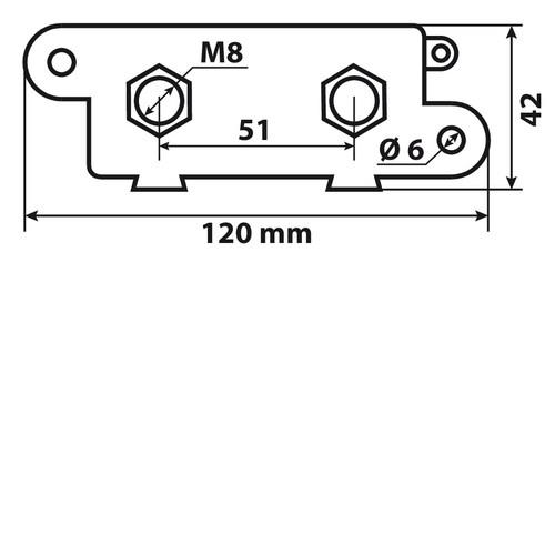 Εικόνα 5 από 6 — ΑΣΦΑΛΕΙΟΘΗΚΗ ANL 12/32V 40-275 ΑΜΡ (120 Χ 42 mm)