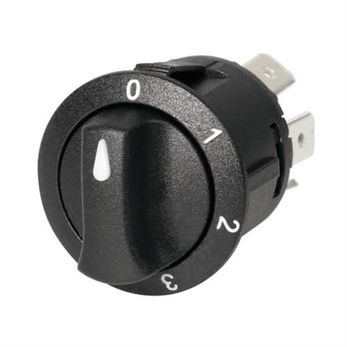 Εικόνα 1 από 5 — ΔΙΑΚΟΠΤΗΣ 4 ΘΕΣΕΩΝ 12/24V 10A ΣΤΡΟΓΓΥΛΟΣ 23mm