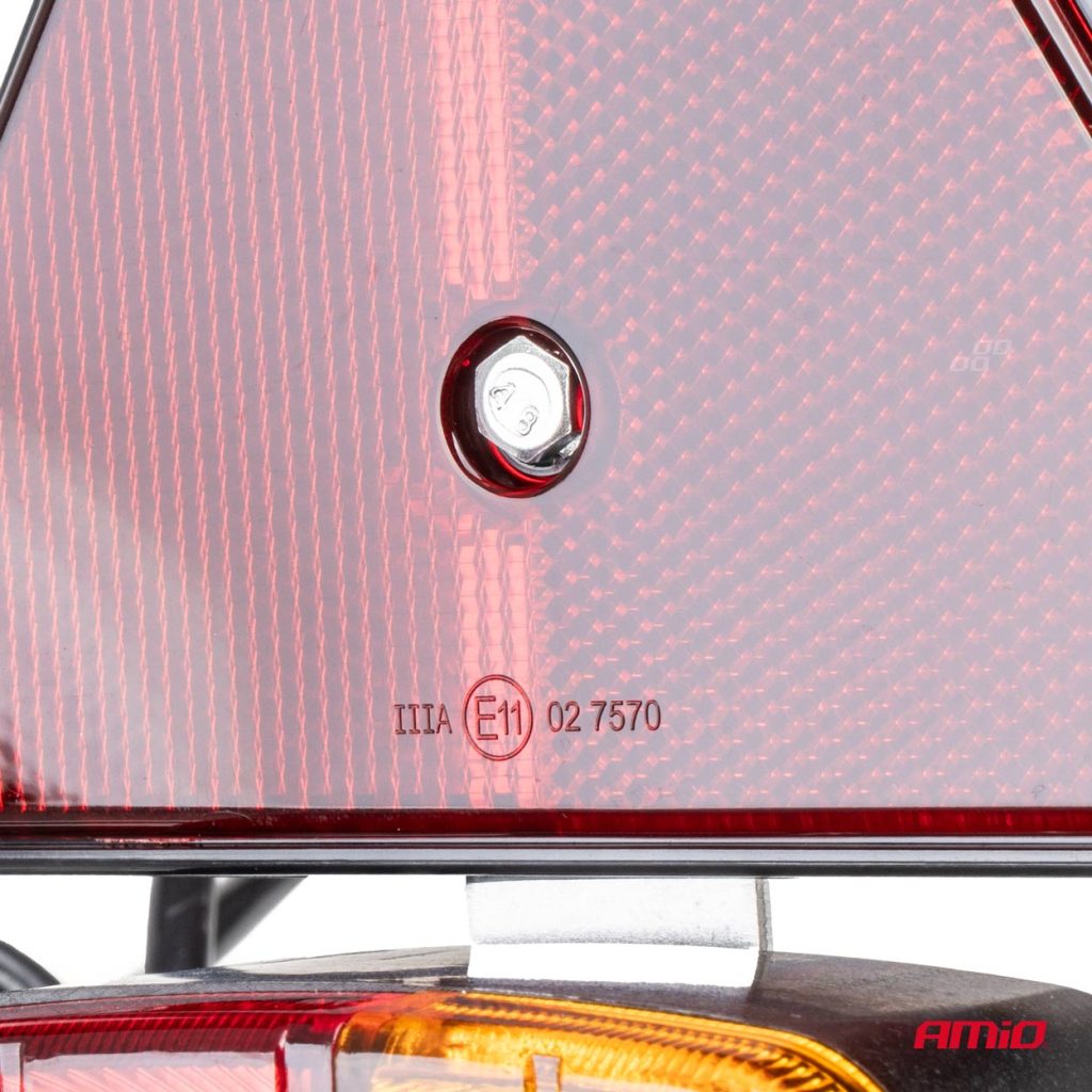 Εικόνα 5 από 7 — Amio – Φανάρια Τρέιλερ Μαγνητικά 12V με 7-PIN ISO & Ανακλαστικά Τρίγωνα για Ασφαλή Σήμανση & Ορατότητα – 2 Τεμ. (02095/AM)