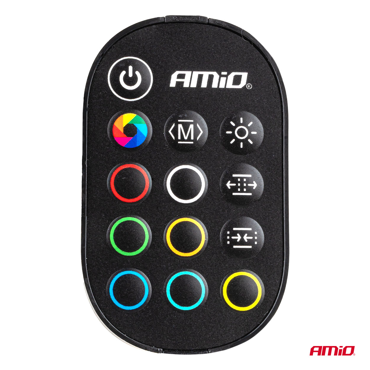 Εικόνα 5 από 10 — Amio – Ταινία LED RGB 12V 2x30cm Flexible με Τηλεχειριστήριο για Πολύχρωμο Εσωτερικό Φωτισμό & Easy Control – Σετ 2 Τεμ. (04579/AM)