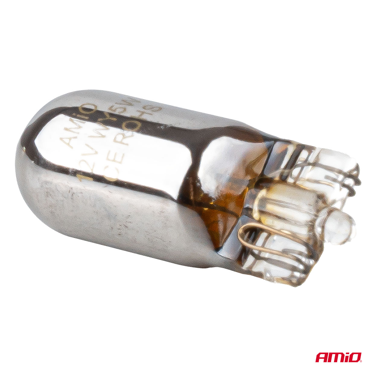 Εικόνα 5 από 6 — Amio – Λάμπες Αλογόνου WY5W W2.1×9.5d Καρφωτές 12V 5W Λευκό/Χρώμιο Lumitec για Φωτισμό Θέσης & Εσωτερικό – Σετ 2 Τεμ. (04628/AM)