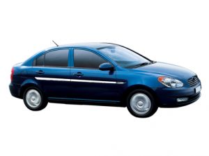 ΔΙΑΚΟΣΜΗΤΙΚΗ ΦΑΣΑ ΠΟΡΤΑΣ ΧΡΩΜΙΟ ΓΙΑ HYUNDAI ACCENT/ERA SD 2005-2011 4ΤΕΜ.