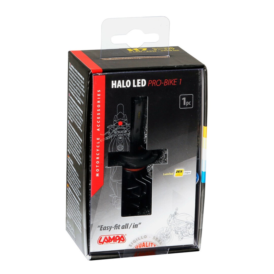 Εικόνα 4 από 4 — H7 9-32V 3000-10.000K 2.250lm 25W PX26d HALO LED PRO-BIKE 1 6LED ZES 1ΤΕΜ. LED KIT