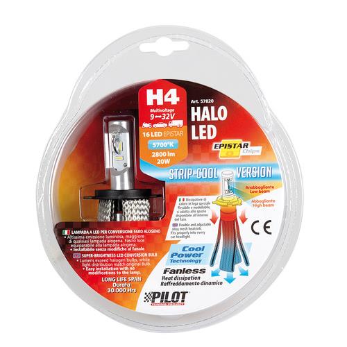 Εικόνα 2 από 4 — Η4 9-32V 20W P43t 5700K 2800lm HALO LED STRIP-COOL 1ΤΕΜ BLISTER