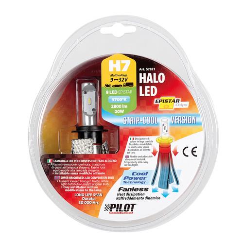 Εικόνα 4 από 4 — Η7 9-32V 20W PX26d 5700K 2800lm HALO LED STRIP-COOL 1ΤΕΜ BLISTER