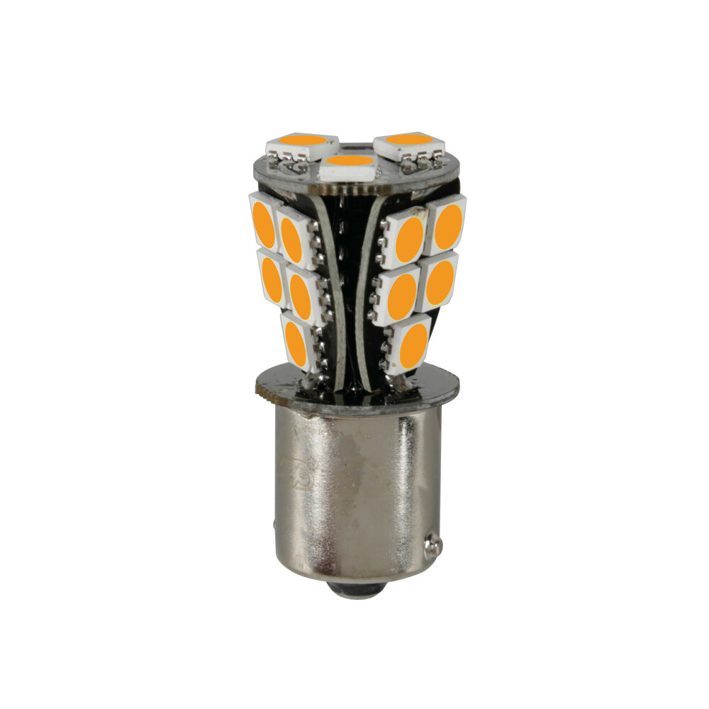 Εικόνα 2 από 3 — P21W 24/32V Ba15s 110lm 18xSMDx1CHIP LED CAN-BUS (ΦΟΥΝΤΟΥΚΙ) ΠΟΡΤΟΚΑΛΙ BLISTER​ LAMPA – 1 TEM.